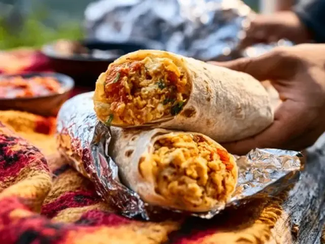 Backcountry Outdoor Cooking Breakfast Burritos