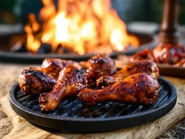 Campfire Chicken Drumsticks: Crowd-Pleasing Recipe