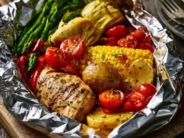 Easy Foil Packet Camping Dinner: Smoky Sausage and Veggie Hobo Pack