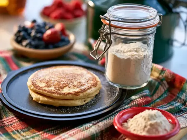 Family-Favorite Easy Camping Pancake Mix in a Jar
