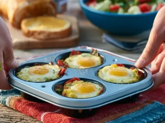 Foolproof Easy Camping Muffin Tin Breakfast