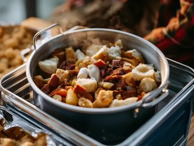 One-Pot Camping Party Food for Kids: Easy Skillet Nachos