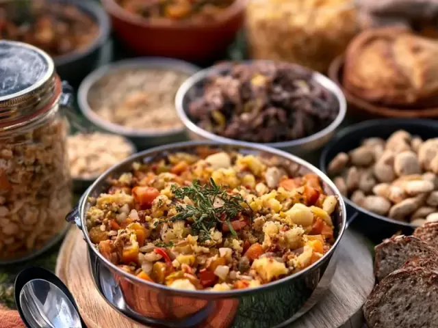 One-Pot Gluten Free Camping Make Ahead Snacks: Trail Mix Skillet