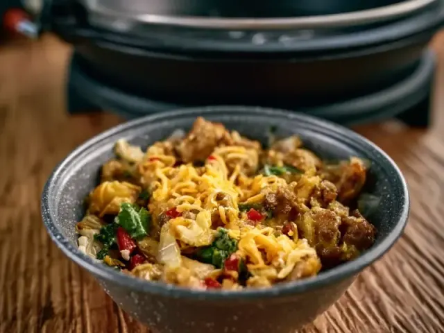 Simple Blackstone Camping Philly Bowls